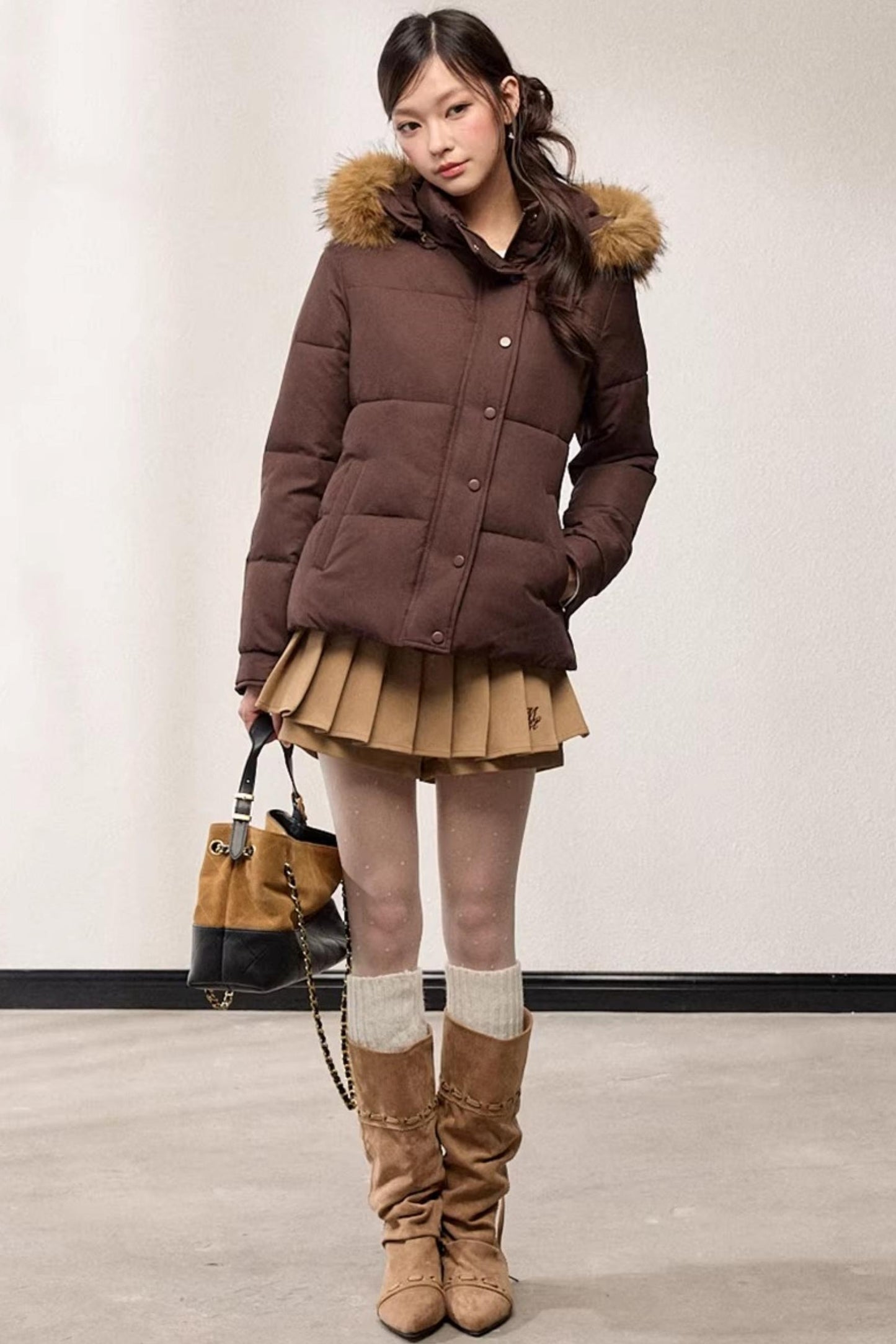 Fur Collar Down Jacket