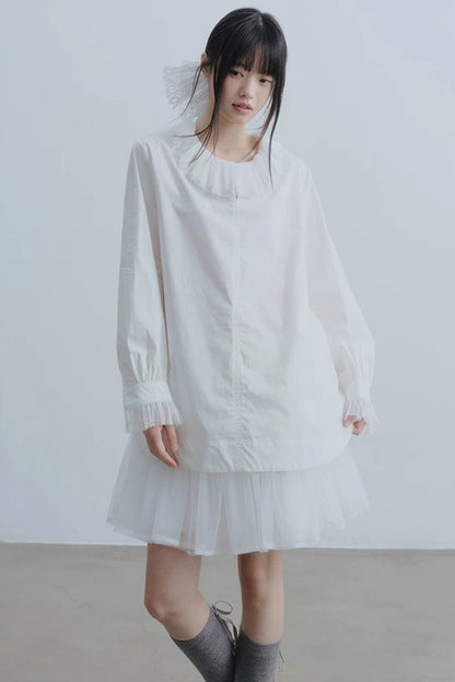 Gonna in tulle Ballet Mist