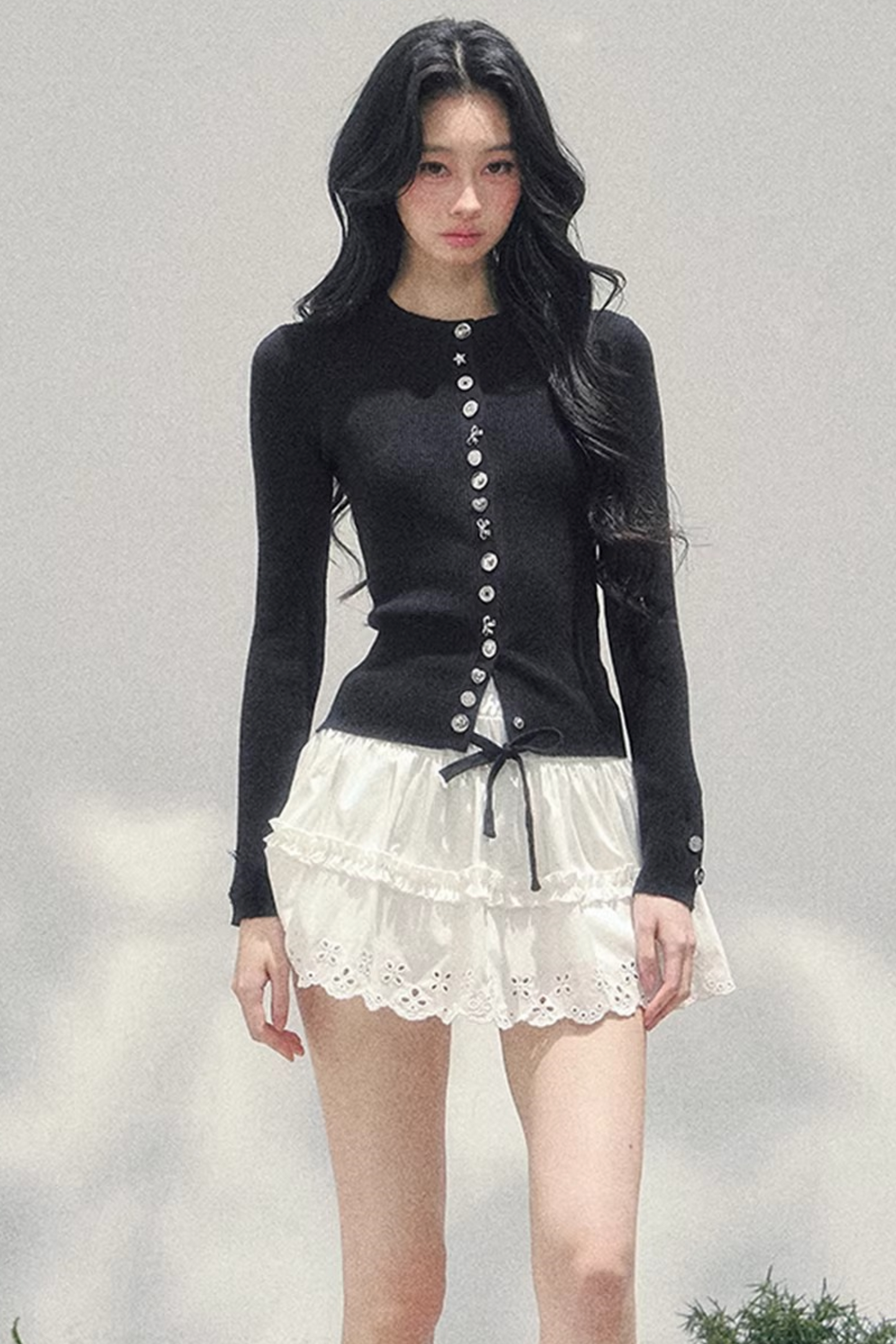 Lazy Style Slim Knitted Cardigan