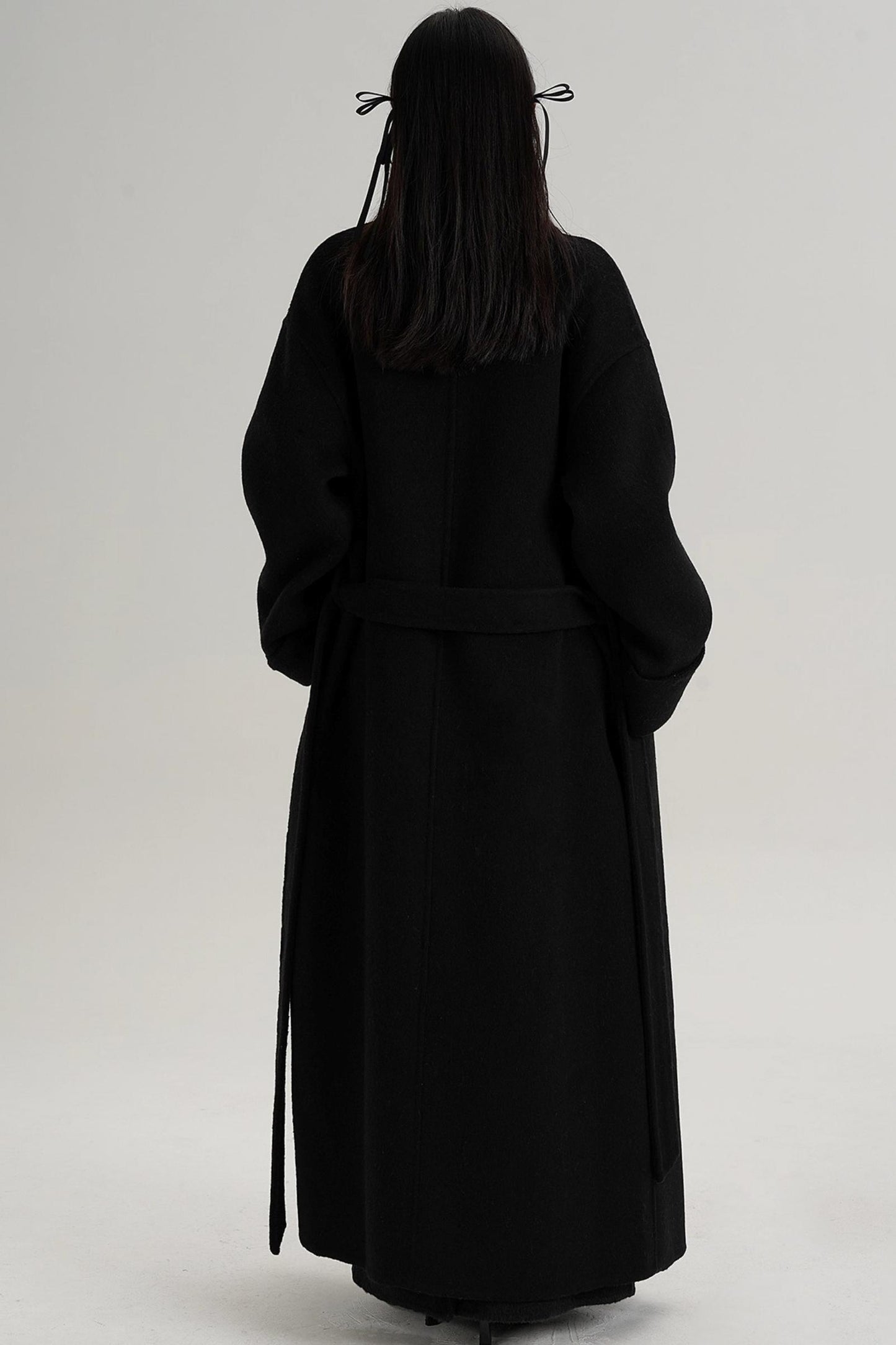 Elegant Wool Lapel Coat