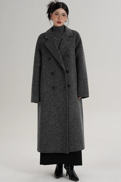 Textured Wool Suit Coat