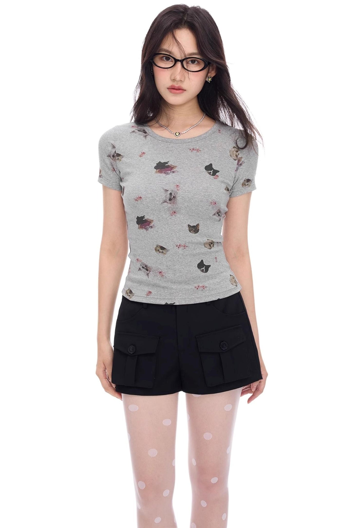 Bamboo A-Line Work Shorts