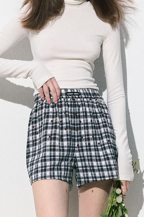 드로우스트링 스트레이트 레그 슬라우치 팬츠 