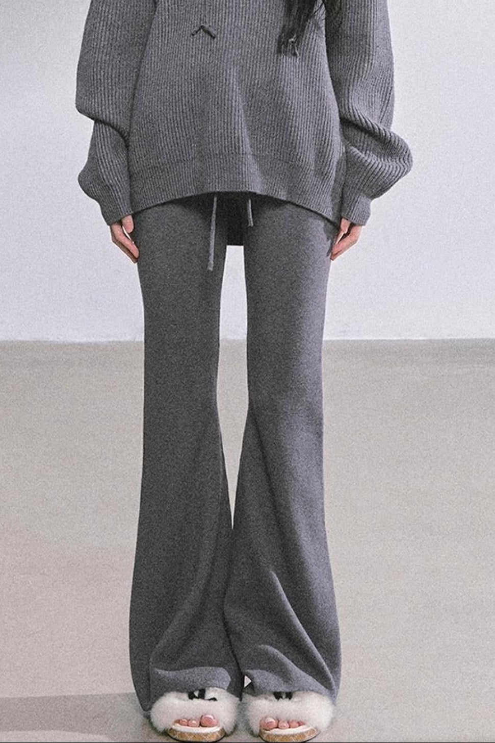 Lazy Style Knitted Suit Set-Up