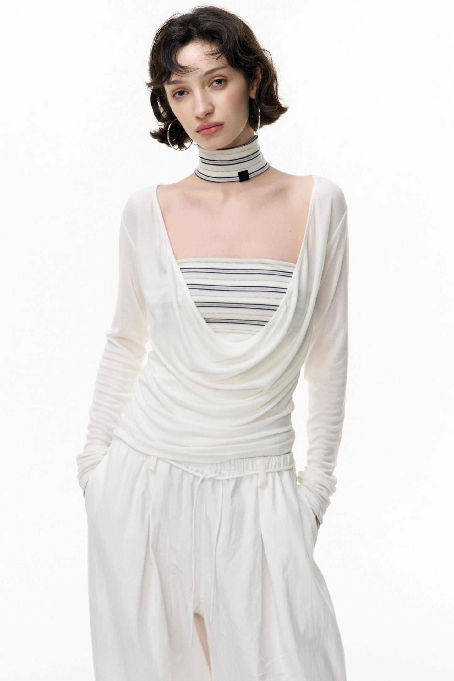 Tencel Lyocell Long Sleeve T-shirt