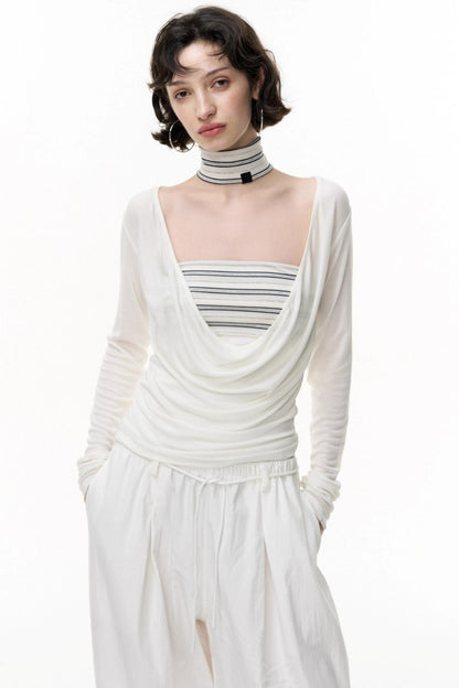 Tencel Lyocell Long Sleeve T-shirt