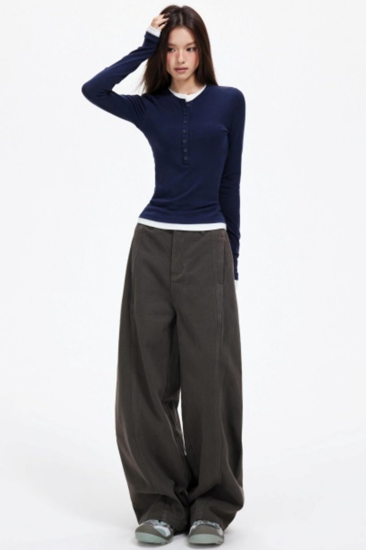 American Retro Straight Cargo Pants