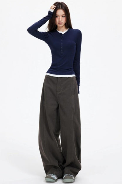 American Retro Straight Cargo Pants