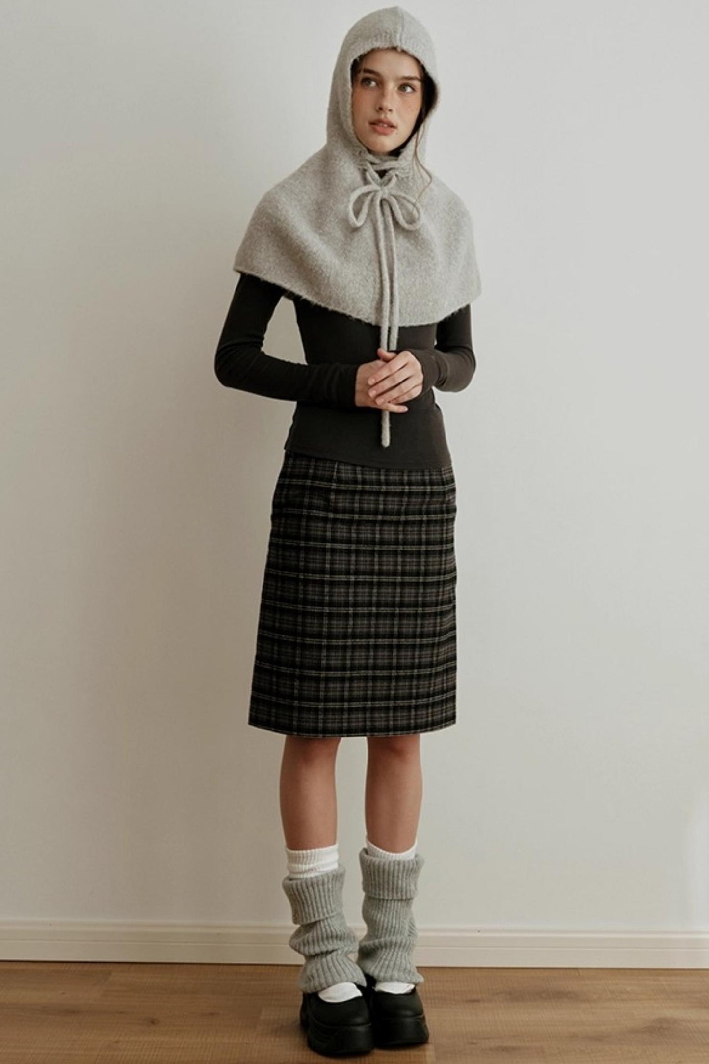 Gold Label Knitted Wool Blend Calf Sock Cover