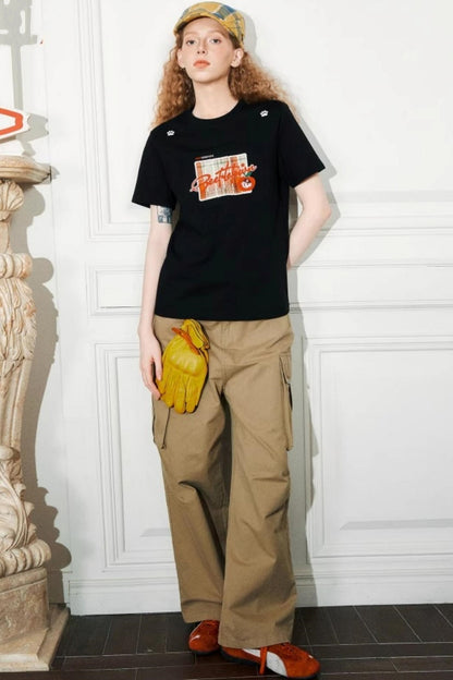 Vintage Embroidered Tee