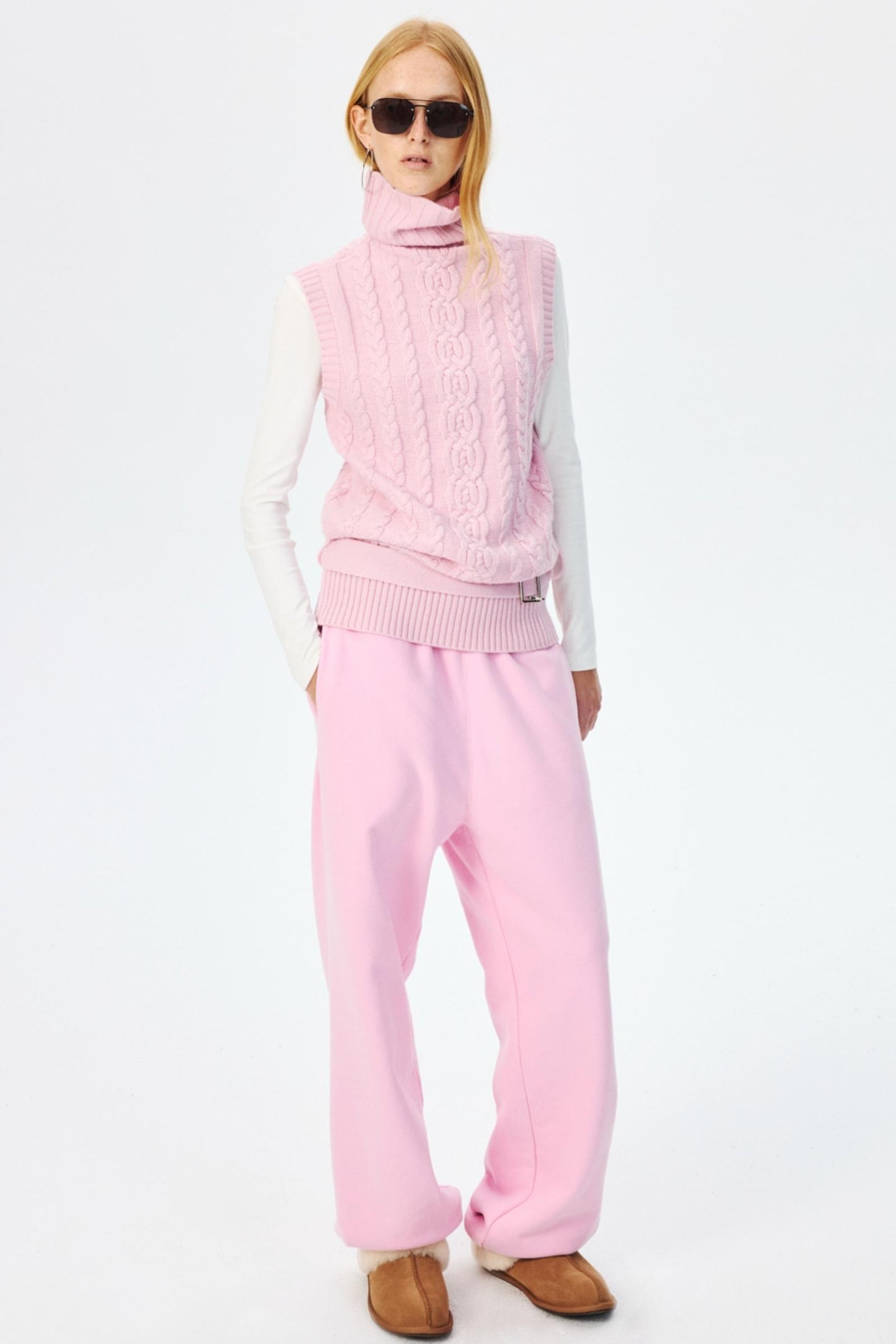 Luxury Merino Wool Turtleneck Top