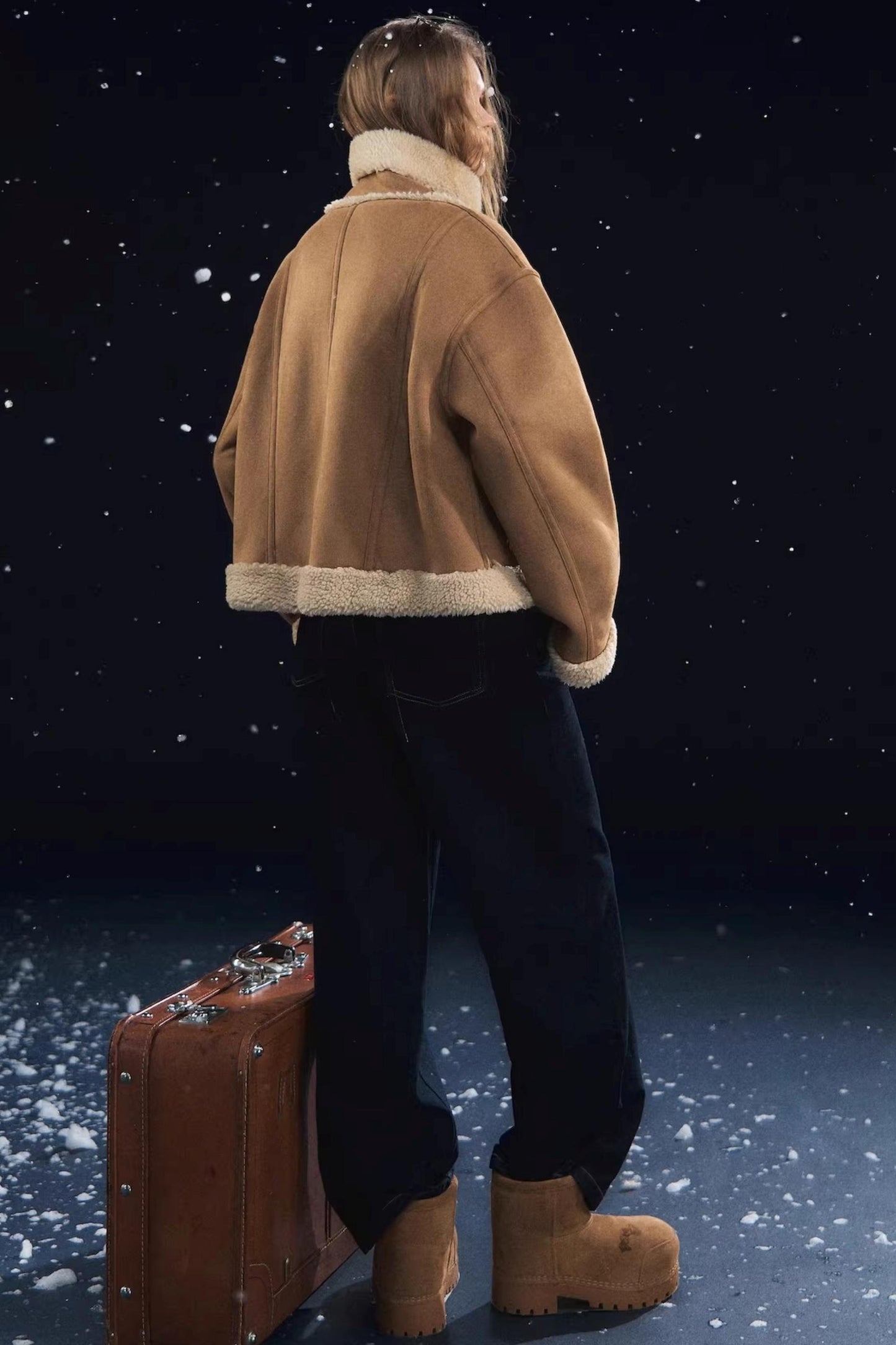 Stretch Raw Denim Jeans