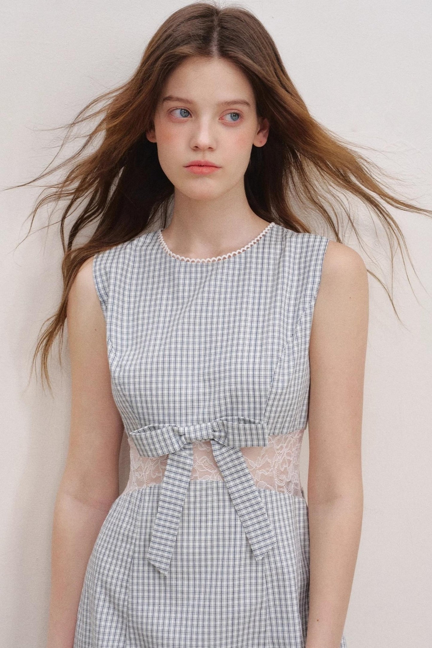 Romantic Lace Bow Dress