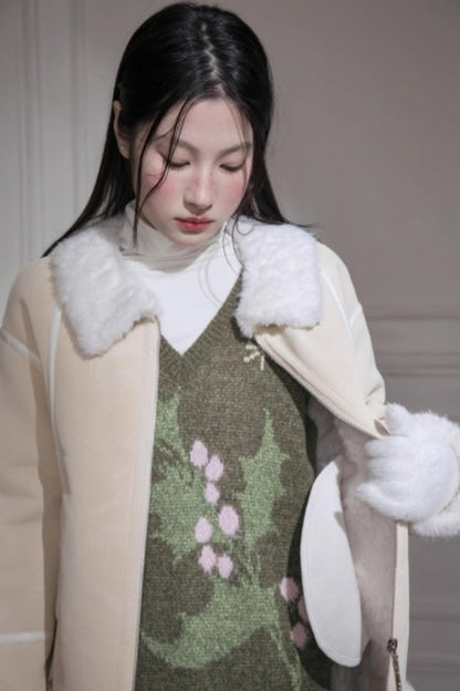 Pine Needle Knit Dress