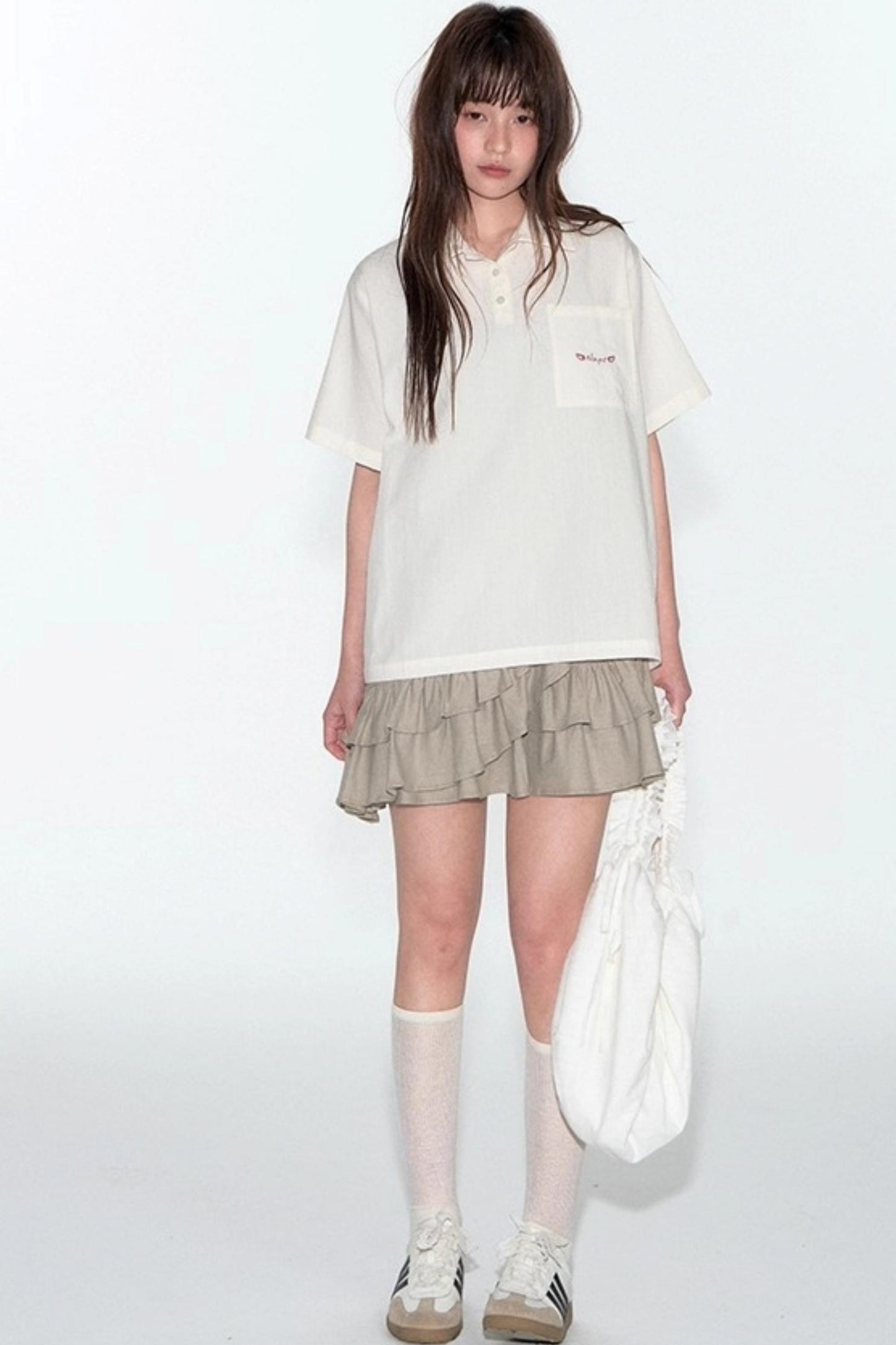 Summer Loose Polo Shirt