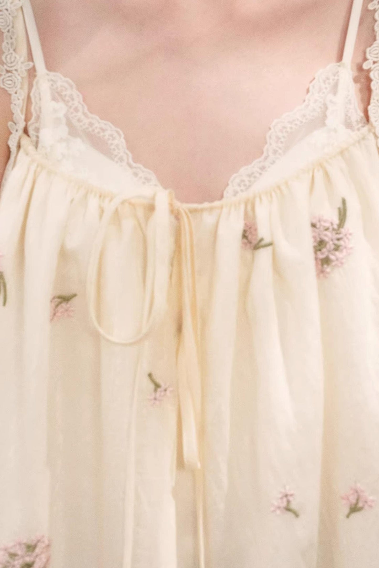 Silk Summer Camisole Set-Up