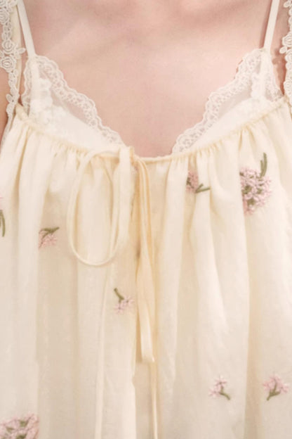 Silk Summer Camisole Set-Up