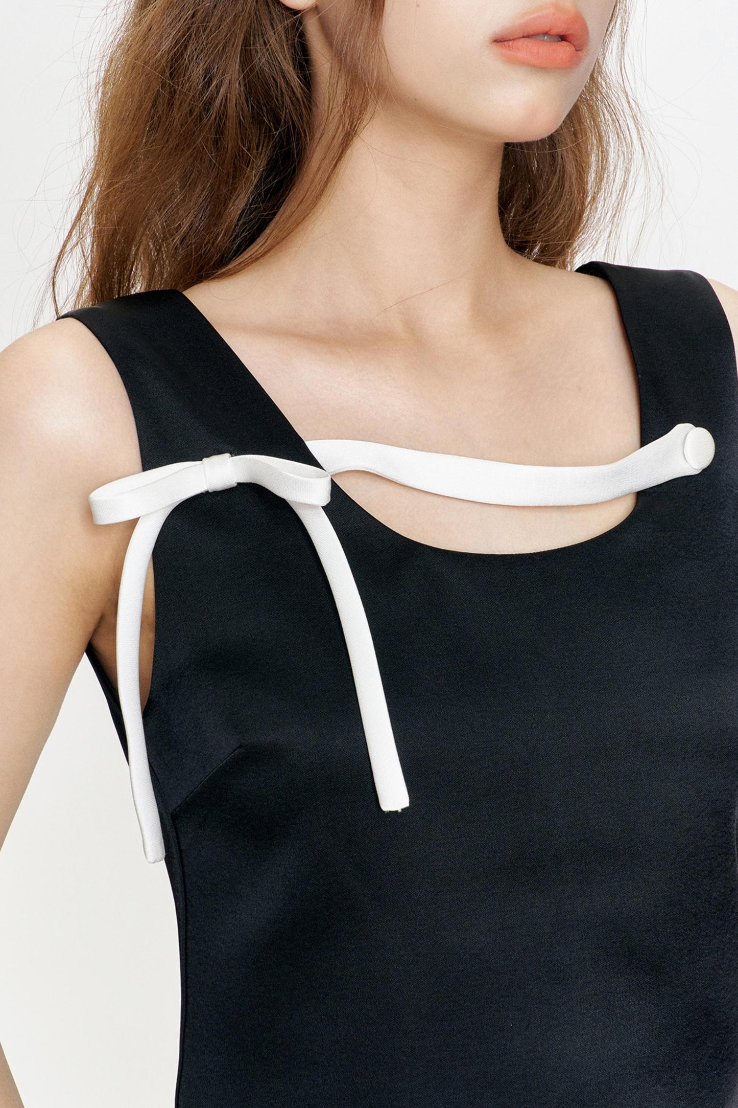 Lunar Elegance Swing Dress