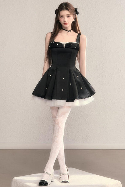 Blue Stars Beaded Dress