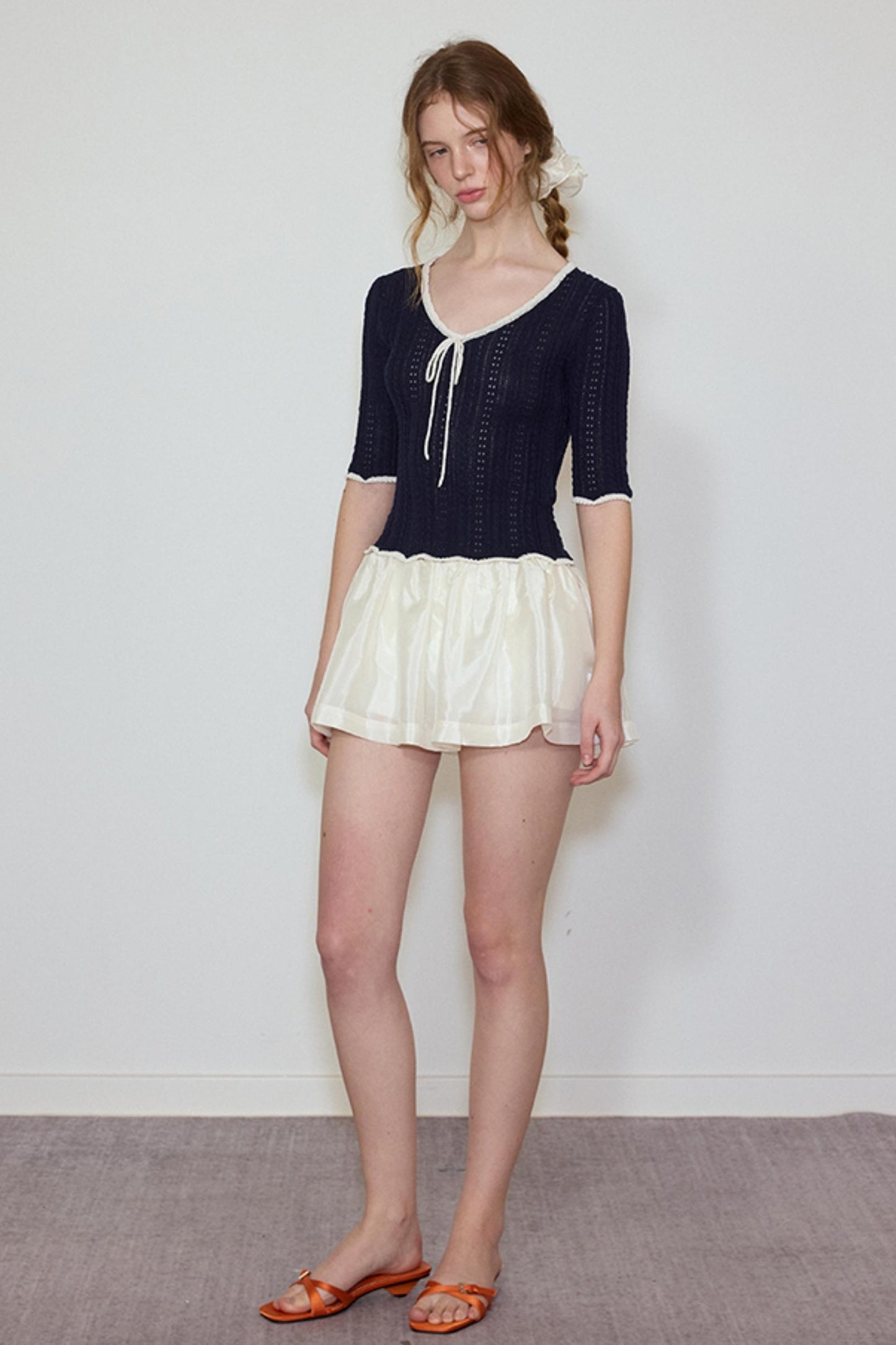 Soft Glow Hooded Jacket & Skirt Set-Up