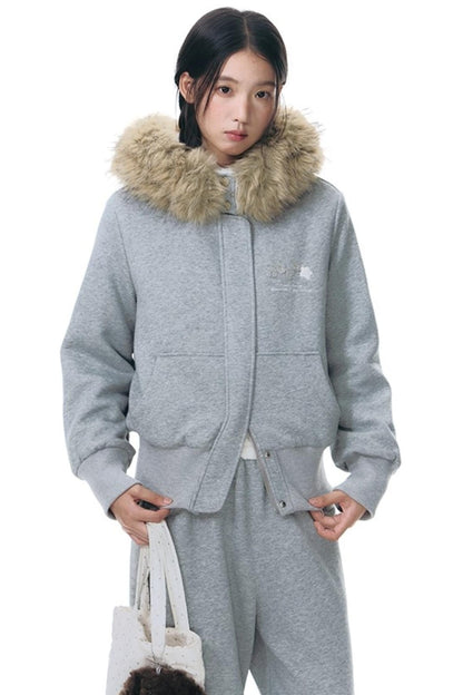 Plush Waistband Wide-Leg Pants