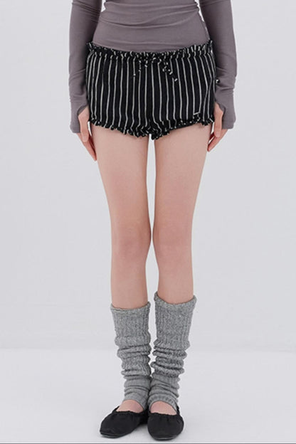 Soft Fleece Striped Pants