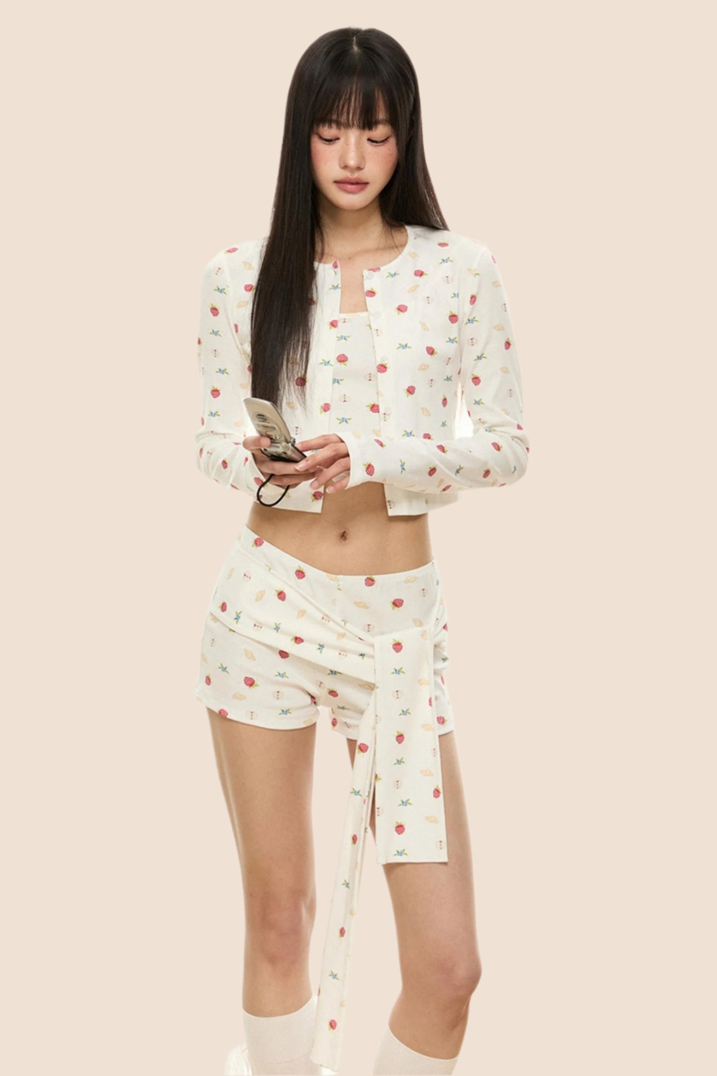 Summer Chic Camisole & Shorts Set-Up