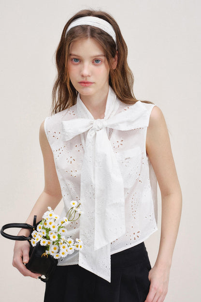 Romantic Bow Tie Vest