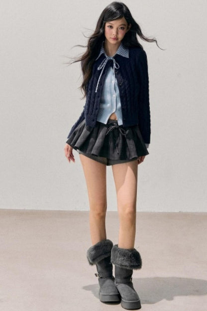 Twilight Twist Knit Cardigan