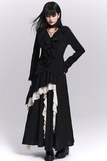 Black Ghostly Top Set