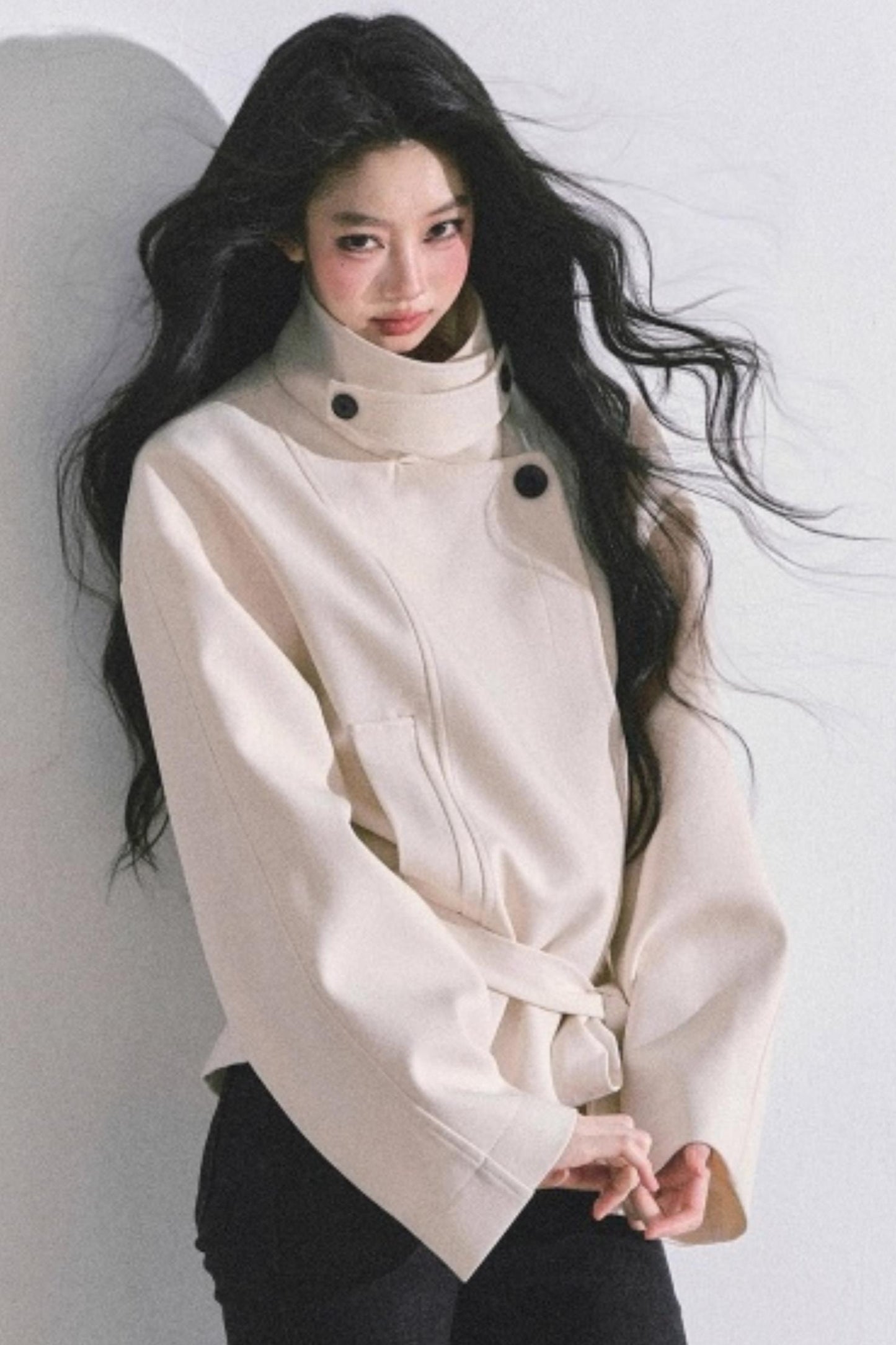 First Snow Turtleneck Coat