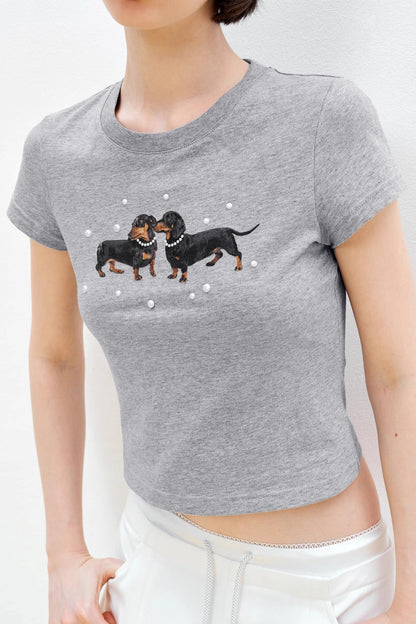 Pearl Dachshund T-shirt