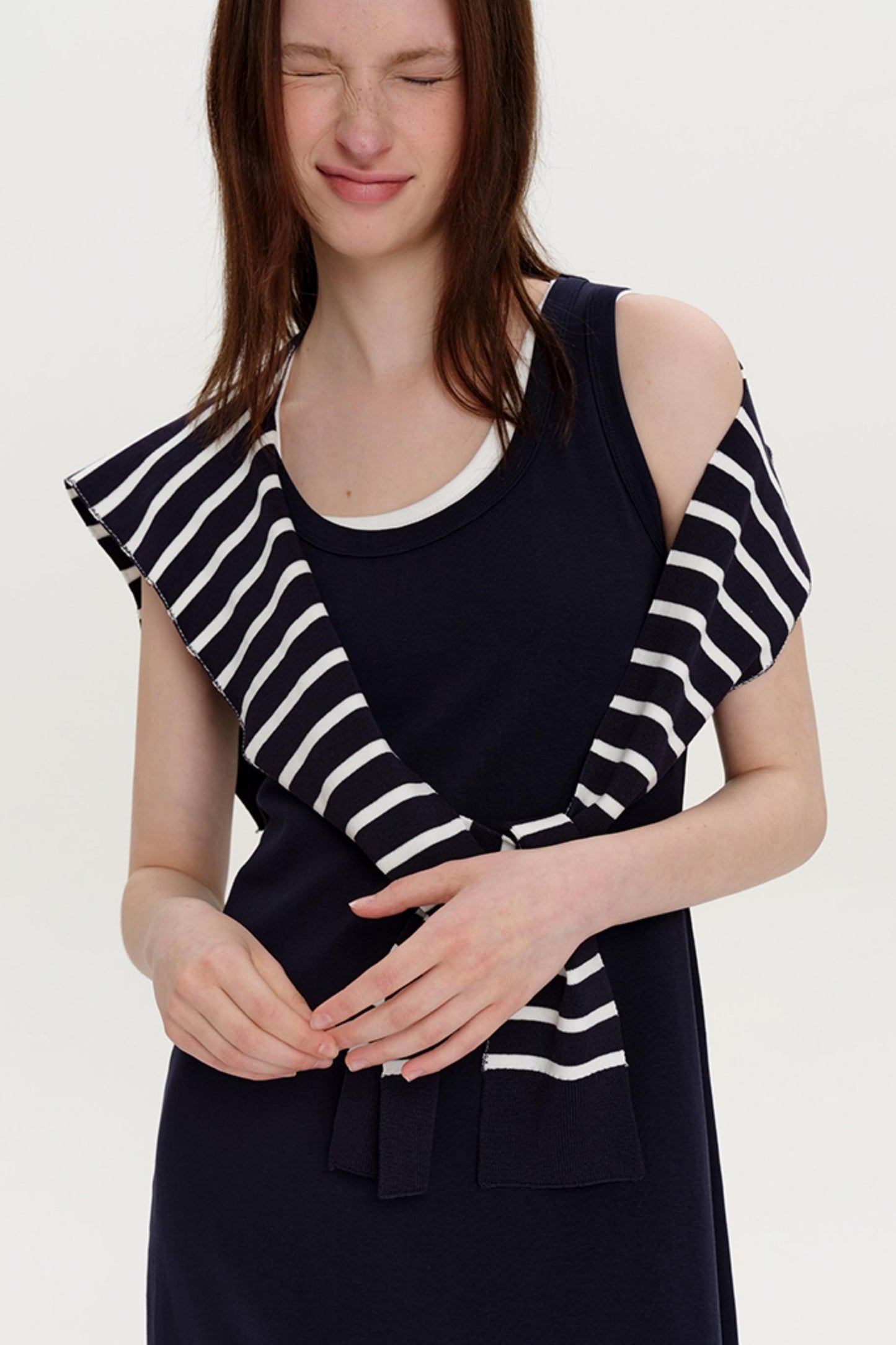 Summer Layered Knit Dress