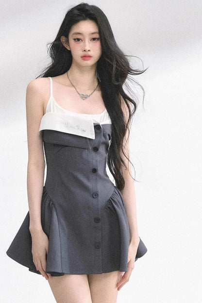 French Puffy Waist Slip