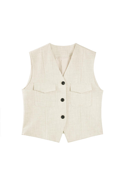 Luxe Pleated Wide-Leg Trouser Set-Up