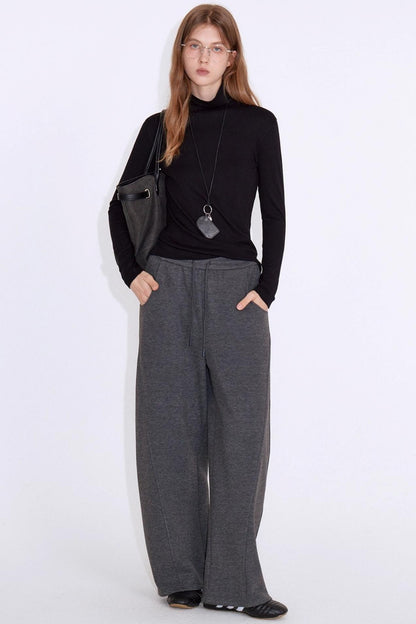 Cashmere Blend Knit Slimmimg Sweater