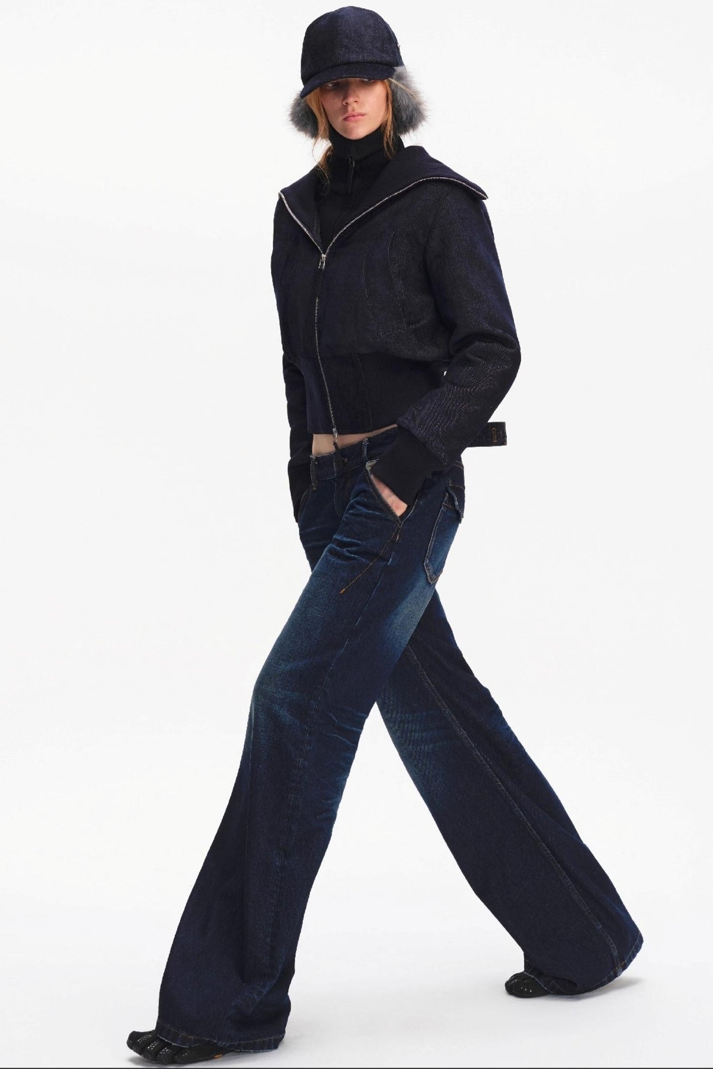 Furry Ear Protection Baseball Cap