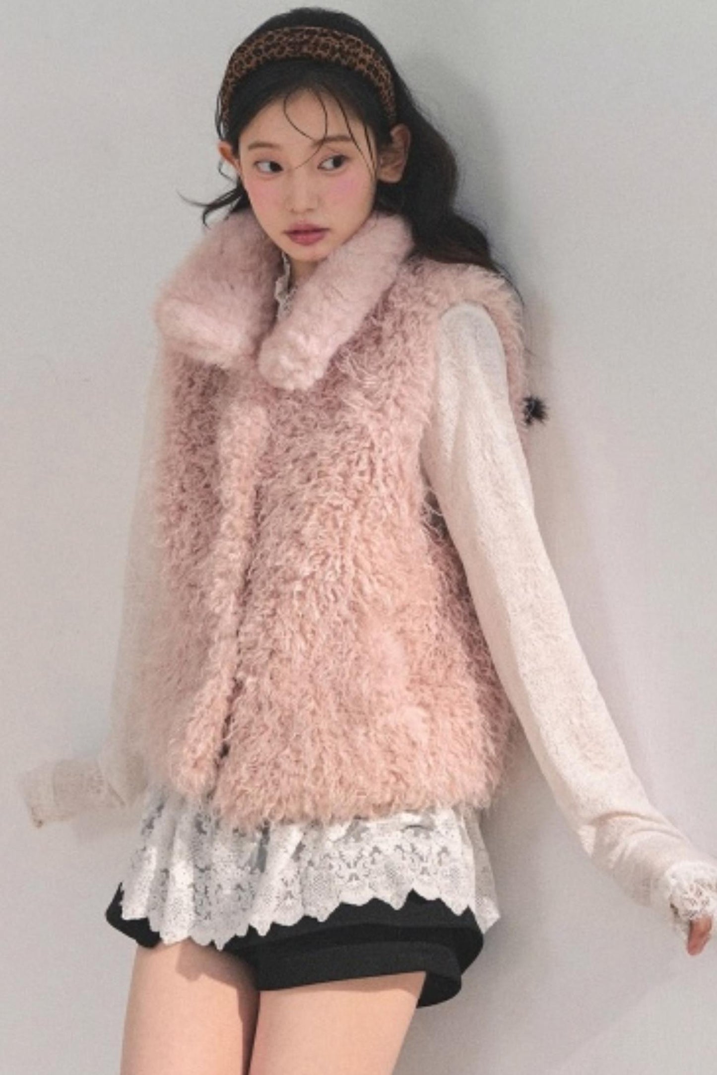 Reversible Faux Fur Vest