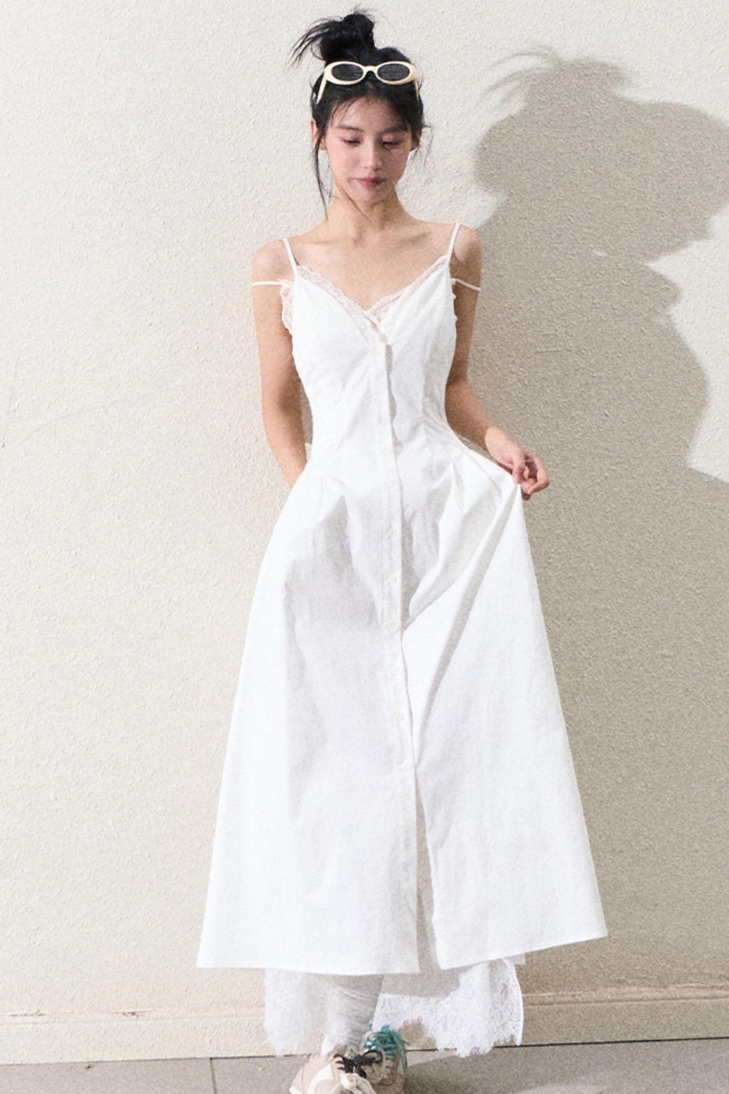 Elegant Waist Slip Dress