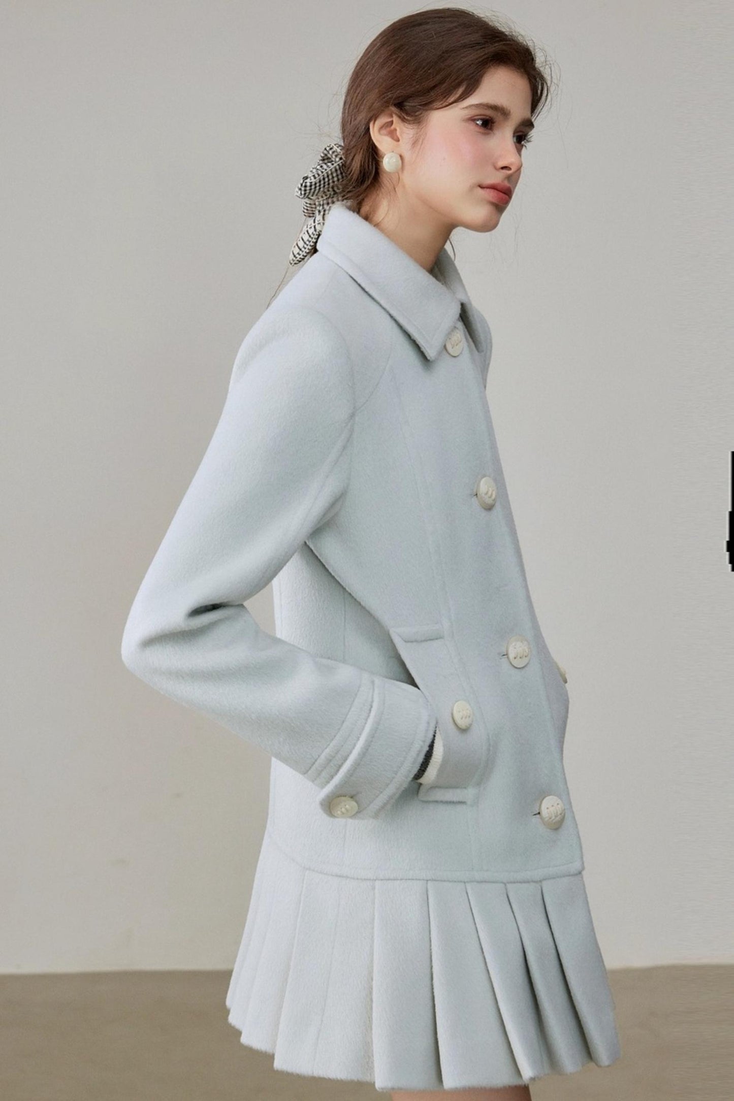 Winter Lapel Woolen Coat