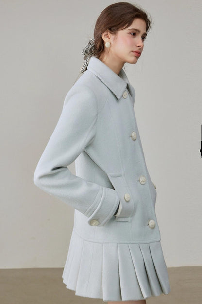 Winter Lapel Woolen Coat