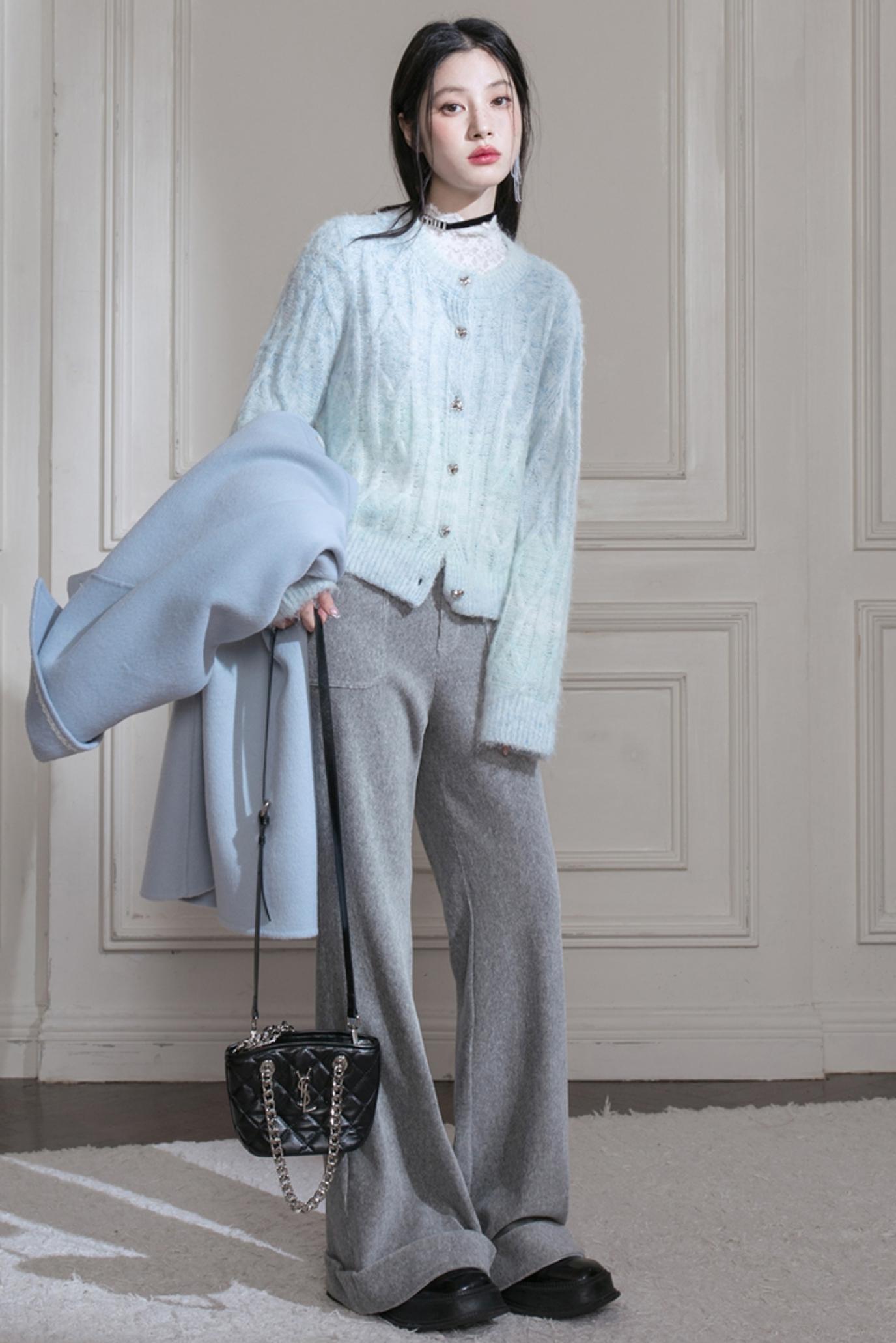 Snow Melt Corduroy Flared Pants