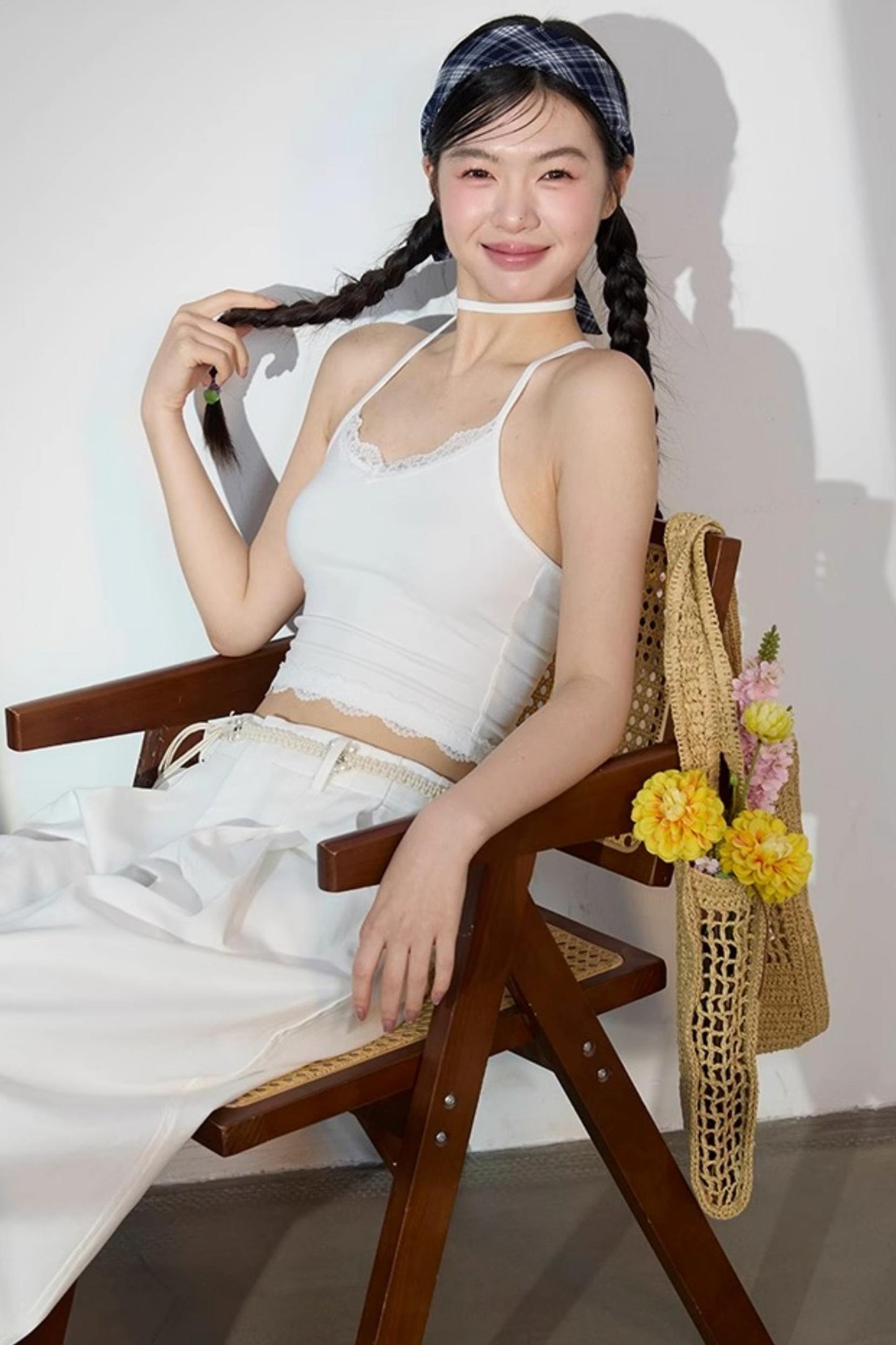 Lace-Back Camisole Bra Top