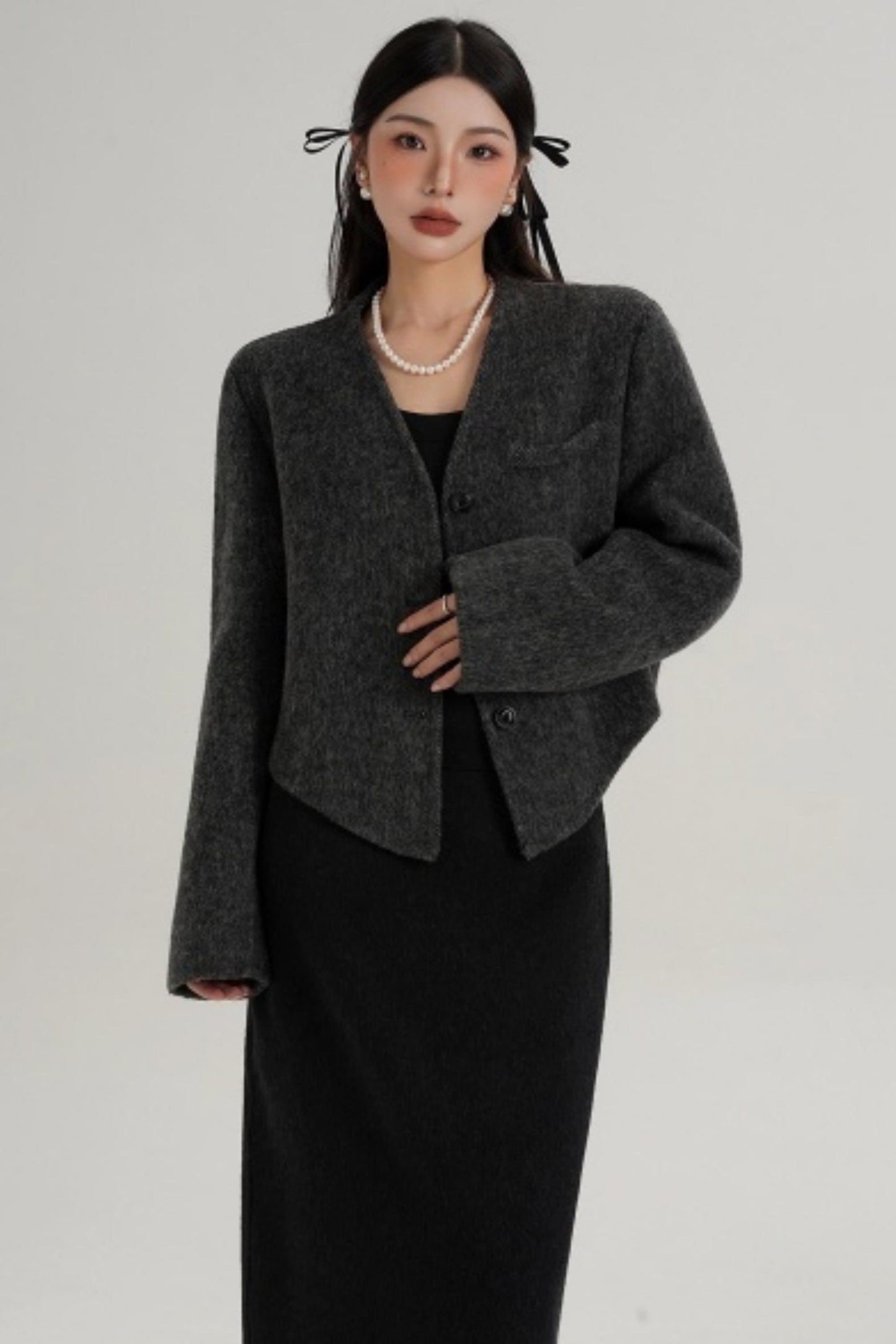 Double-Sided Woolen Coat
