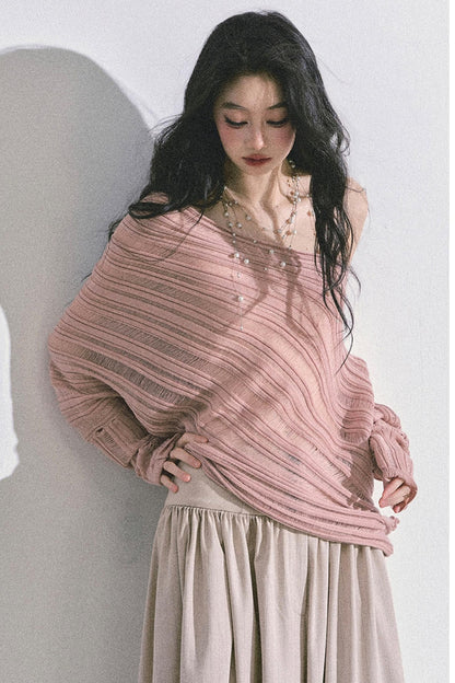 French Autumn Knit Top