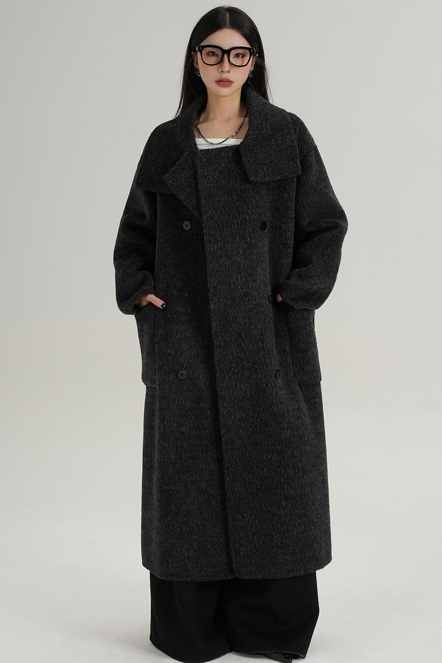 Square Wool Coat