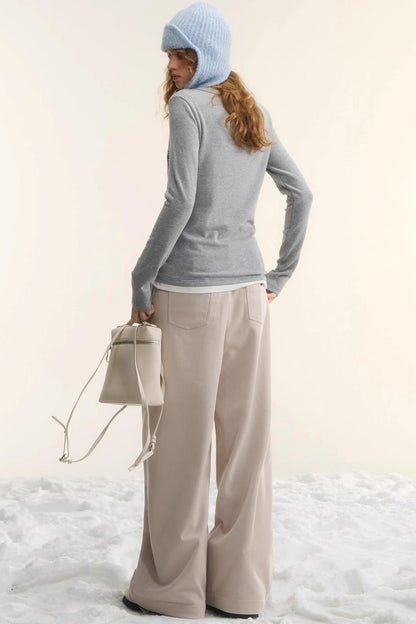 Fair Isle Two-Piece Top