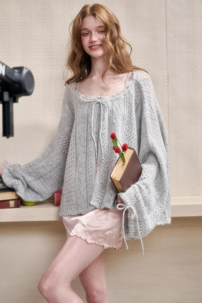 리버뱅크 모헤어 울 스웨터