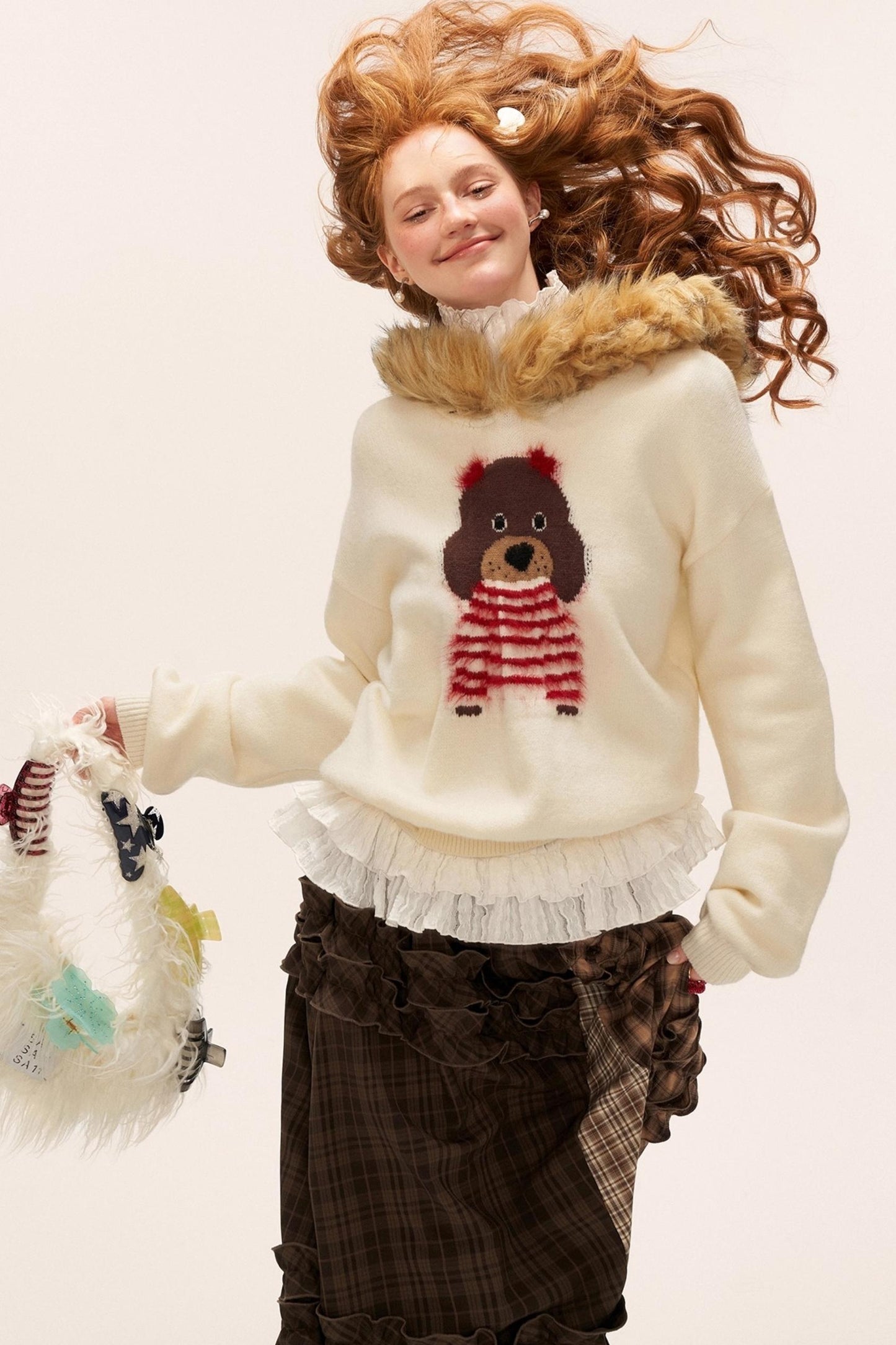 Cute Dog Hooded Sweater