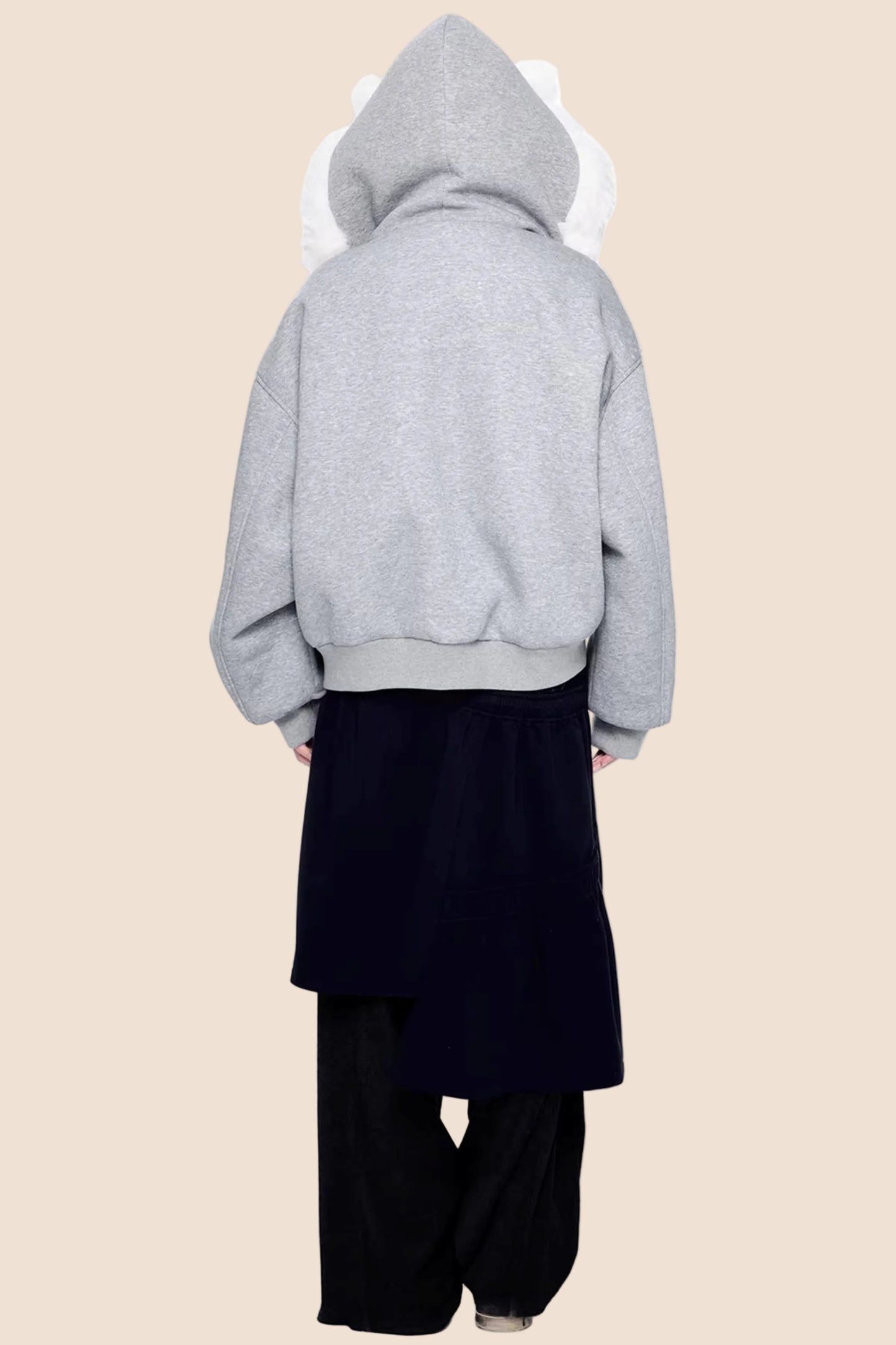 Reversible Furry Cotton Jacket